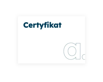 Dyplomy i certyfikaty klasyczne