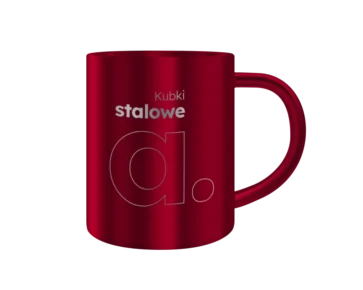 Kubki stalowe kolorowe
