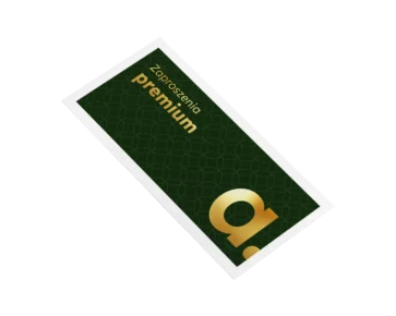 Zaproszenia premium