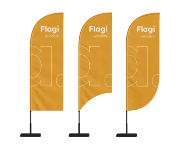 Flagi plażowe