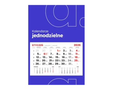 Kalendarze jednodzielne