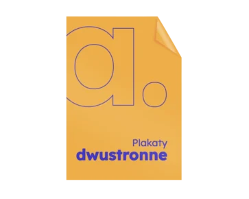 Plakaty dwustronne