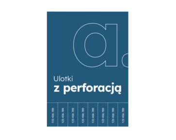 Ulotki z perforacją