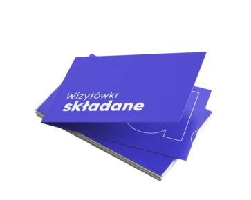 Wizytówki składane